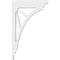 Ekena Millwork Stanford Architectural Grade PVC Bracket, 5/8"W X 5 1/2"D X 9"H BKTP01X05X09ST - alternate 4